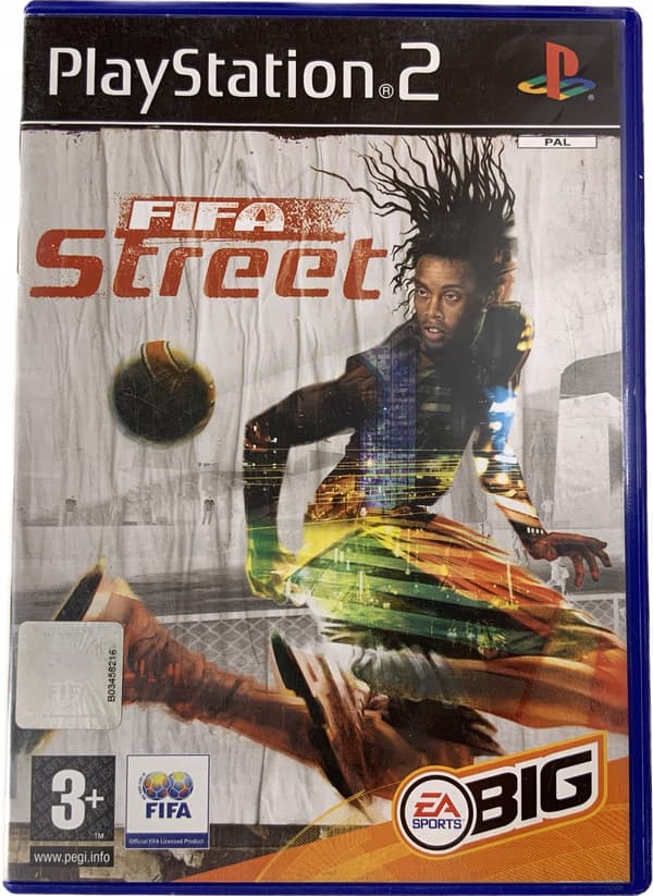 FIFA STREET – in excellent condition – PS2 disc