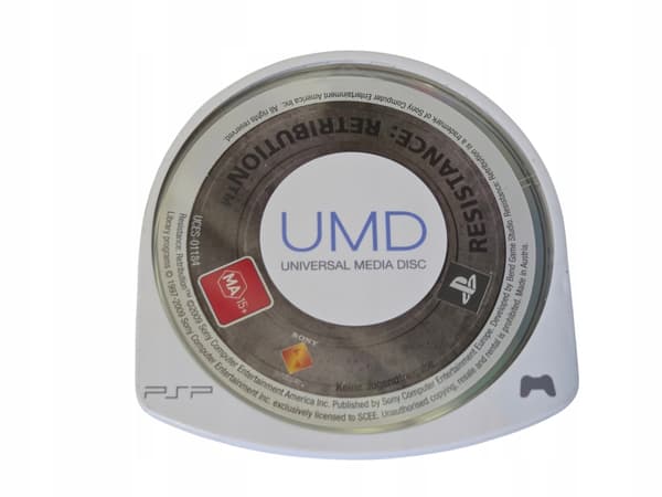 RESISTANCE: RETRIBUTION PlayStation Portable (PSP) game – disc only