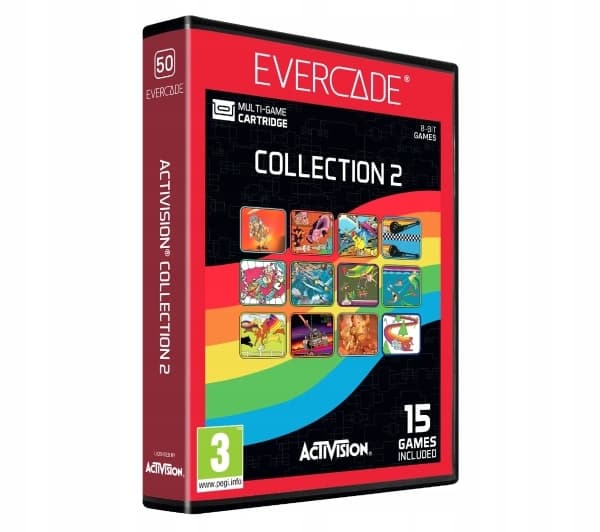 Evercade Activision Collection 2 game – 15 games