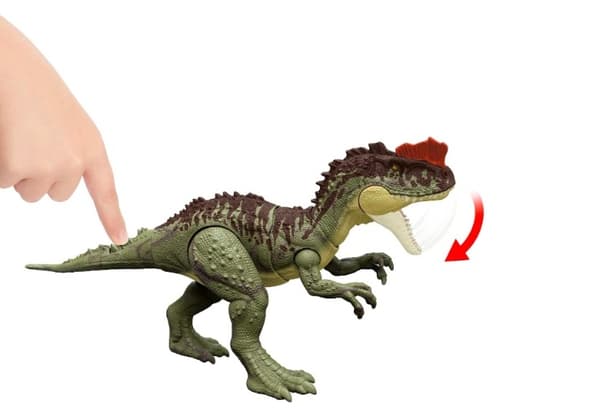 YANGCHUANOSAURUS DINOSAUR – ARTICULATED FIGURINE WITH ATTACK FUNCTION