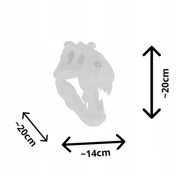 T-Rex Skull Wall Decoration – 3D Wall Decoration – Dinosaur Figurine