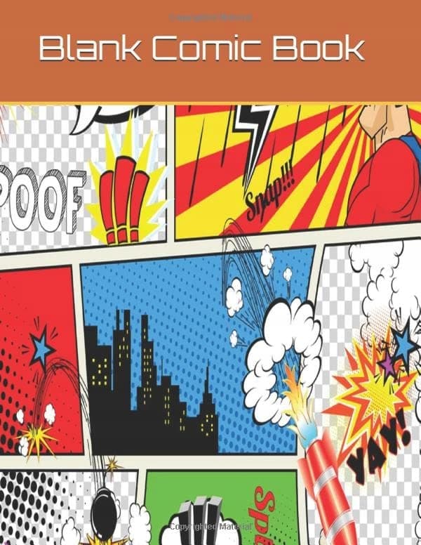 Blank Comic Book: Design Your Own Comics