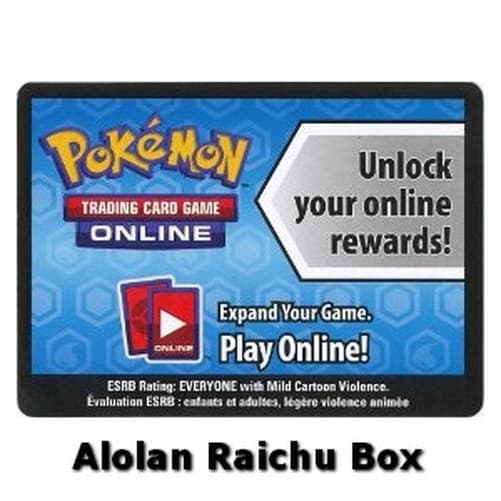 Pokemon Online Code Card