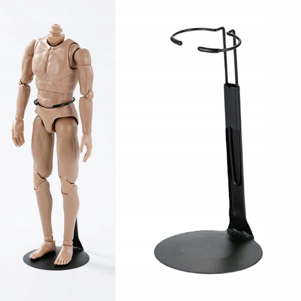 Action figure stand Adjustable alloy model holder Display bracket Style B