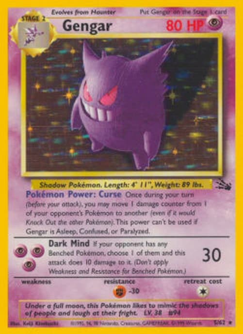 Pokemon TCG Gengar