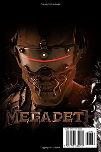 Megadeth Notebook: Cute College-Style Wide-Ruled Journal Notebook for School St