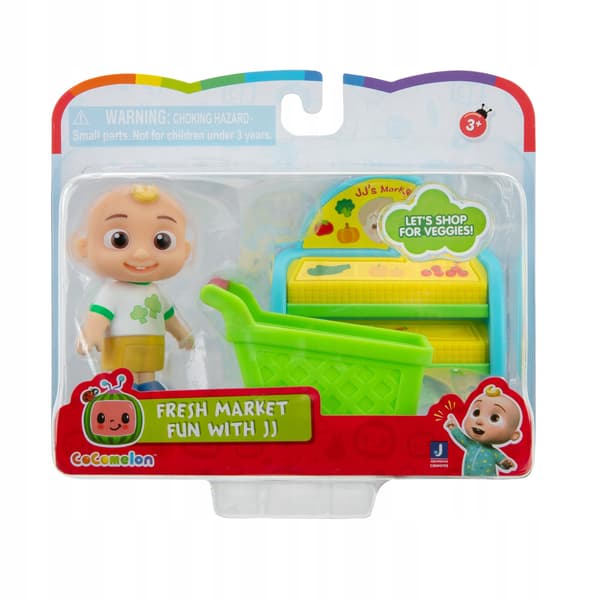 CoComelon Vegetable Stall Set + JJ Figurine