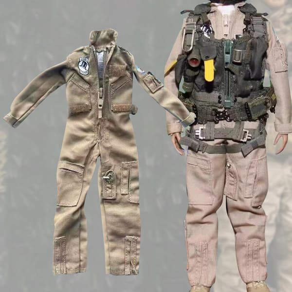 1/6 scale action figures: Air Force uniform – A stylish, handmade doll accessory