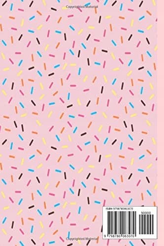 Composition notebook: Donut Notebook, a gift for donut lovers, 6x9, 100 Pa