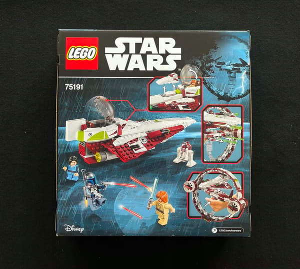 LEGO Star Wars 75191 Jedi Starfighter with Hyperdrive