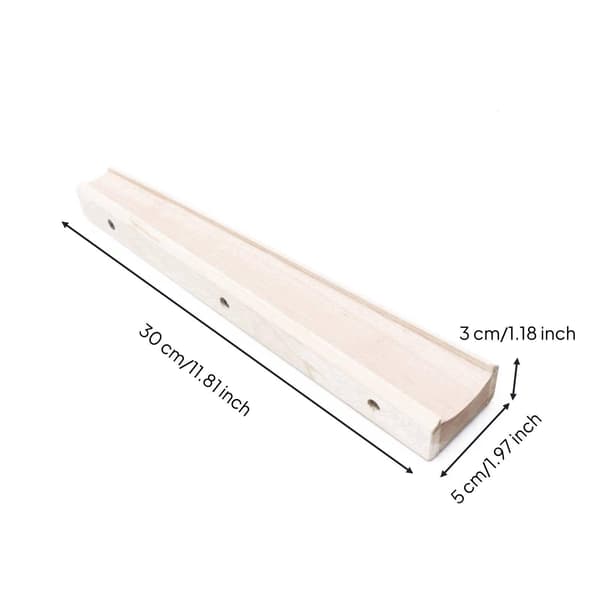 A curved and straight double-sided string that supports the fingerboard