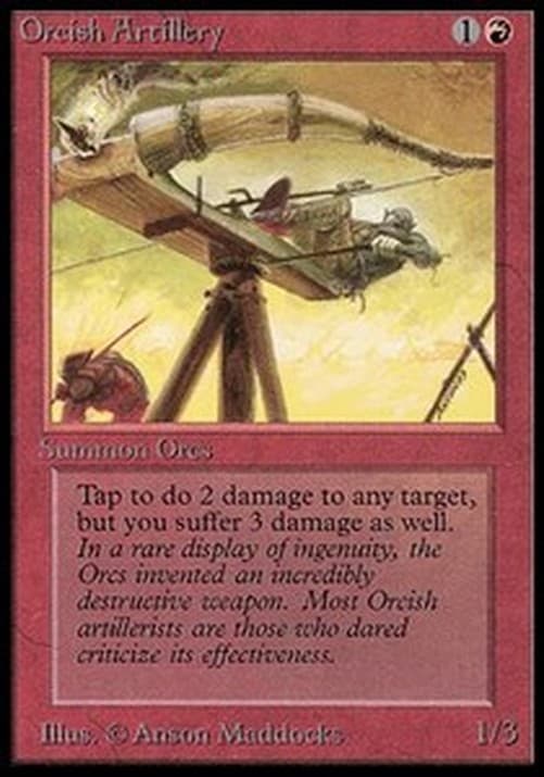 Magic: The Gathering Orcish Artillery