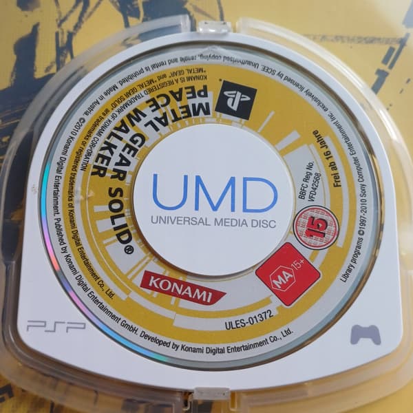 Metal Gear Solid Peace Walker, PSP