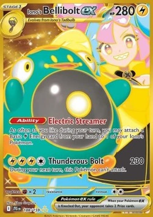 Pokemon Iono's Bellibolt ex