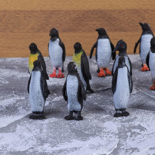 32 CREATIVE PENGUIN FIGURINES MADE FROM HIGH-QUALITY PVC