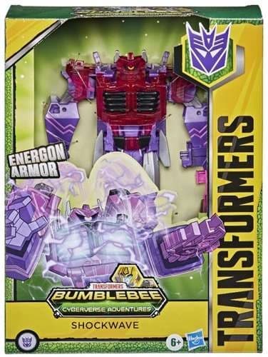 TRANSFORMERS CYBERVERSE 27 CM SHOCKWAVE FIGURINE