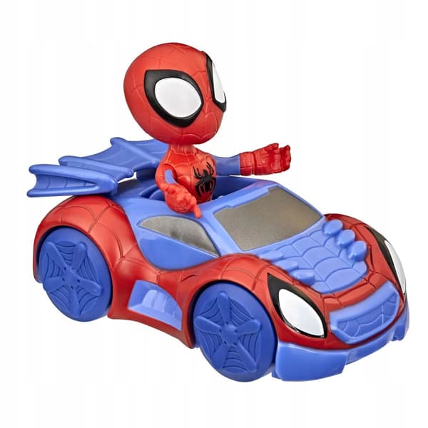 MARVEL SPIDEY AND HIS SUPER FRIENDS SPIDEY AND HULK FIGURES SET WITH VEHICLES