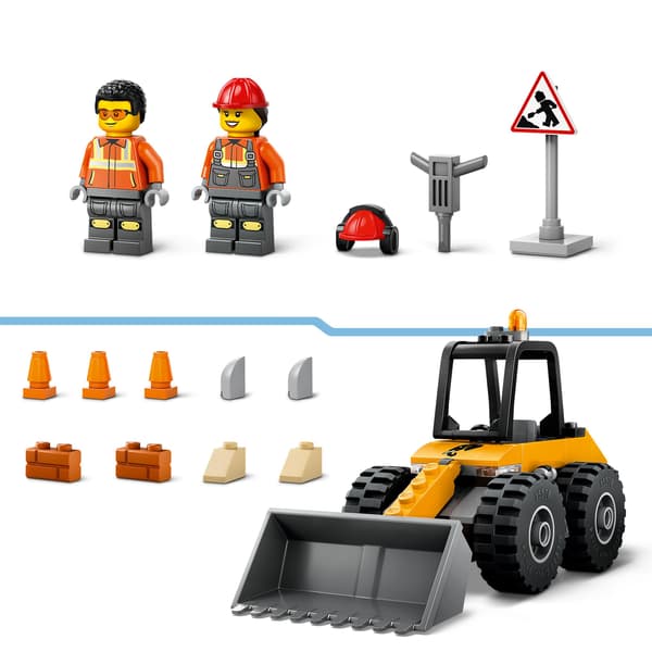 LEGO City 60450 Wheel Loader, Building Set