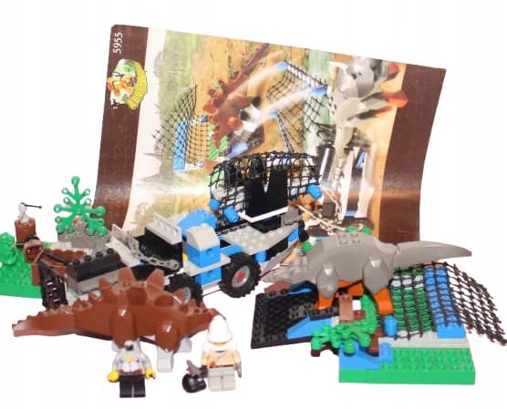 LEGO Classic ADVENTURES 5955 INSTRUCTIONS: All-Terrain Trapper SET