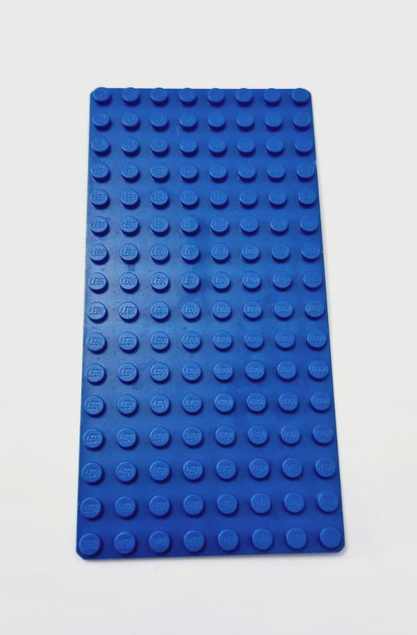 LEGO 3865 8x16 baseplate, blue