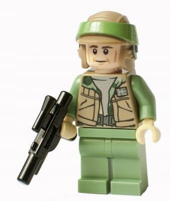 Lego Star Wars Rebel Commando - sw0367 + WEAPONS - 9489