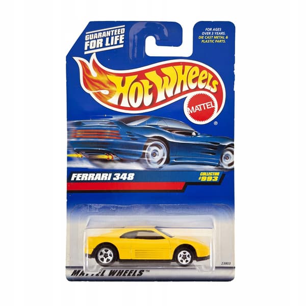 HOT WHEELS FERRARI 348 OUTLET + PROTECTOR