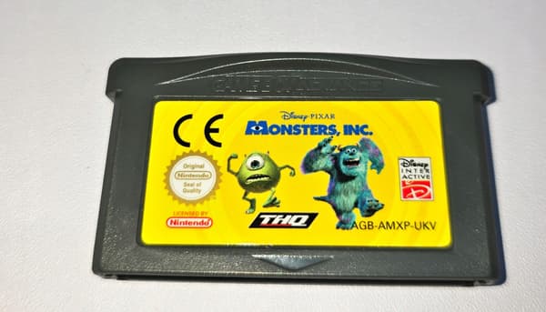 Monsters Inc. 3XA Nintendo Game Boy Advance