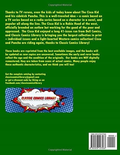 The Cisco Kid Comic Collection Volume 2: Issues #9–15 – A massive 250 pages