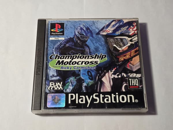 MOTOCROSS CHAMPIONSHIP FEATURING RICKY CARMICHAEL PS1