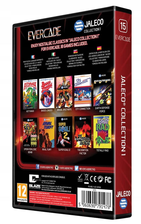 EVERCADE Jaleco Game Set