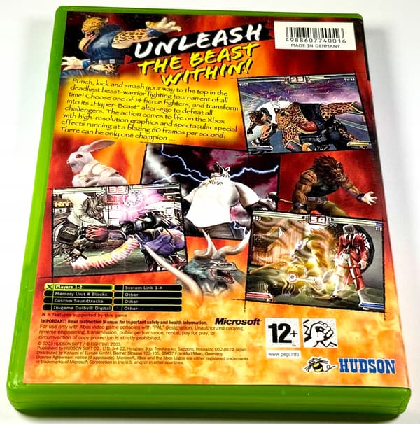Bloody Roar Extreme Xbox Classic