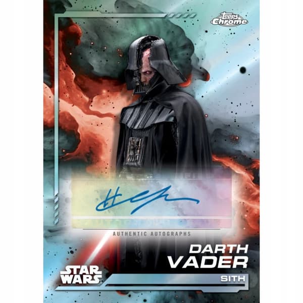 Topps Chrome Star Wars 2024 Value Box STAR WARS CARDS Darth Vader
