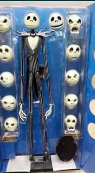 Jack Skellington skeleton figurine