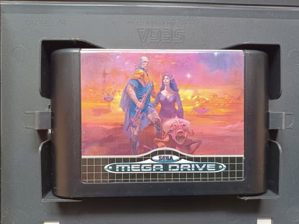 Phantasy Star II, Sega Mega Drive, no booklet