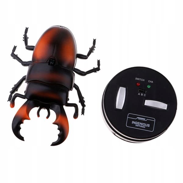 Radio-controlled ‘Scared Beetles’ toy model for a Hallowmas party