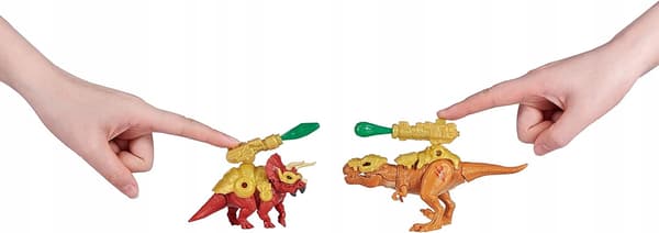 Surprise No. 5! Dino Strike – glows in the dark