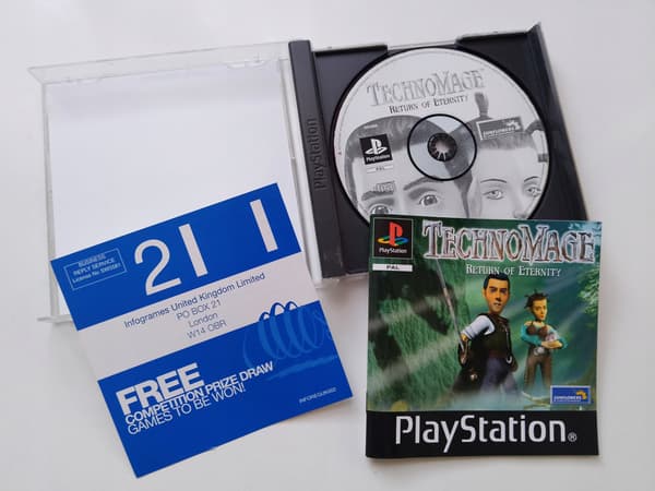 TECHNOMAGE: RETURN OF ETERNITY PSX PS1 ENG