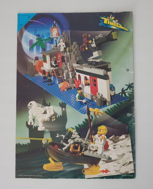 Lego System 6494 Mystic Mountain Time Laboratory Instructions