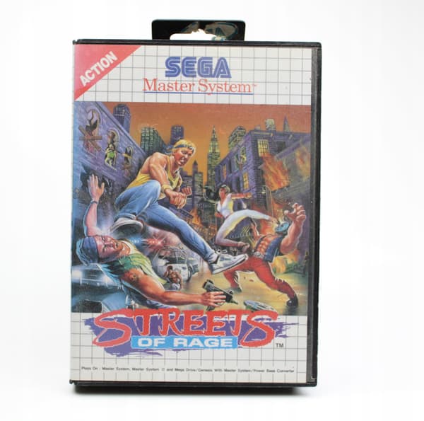 Streets of Rage Sega Master System MS System Master