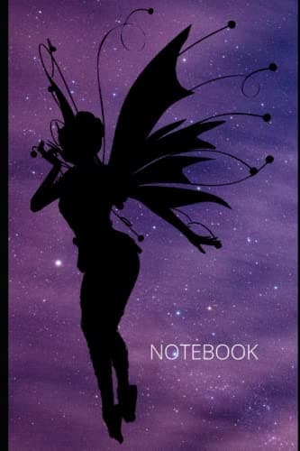 Notebook: Fairy Notebook, 6x9 inches
