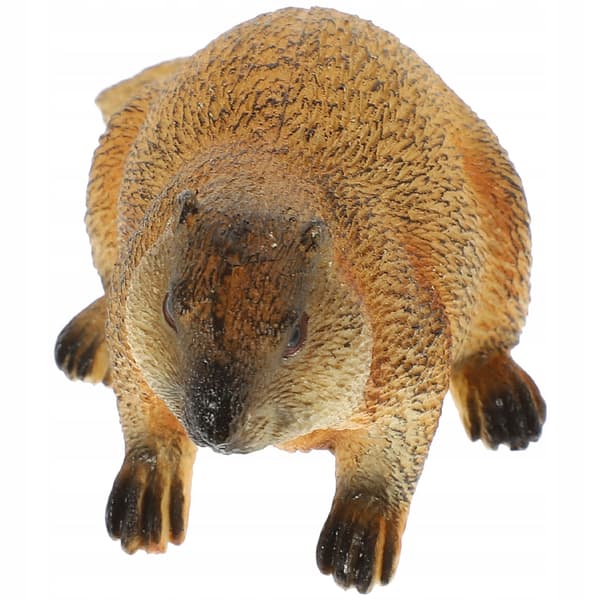 REALISTIC MARMOT FIGURINE – DESK DECORATION