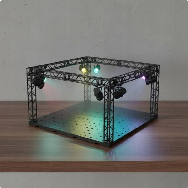 Up Display Stage Modular Display Stand – Diorama Kit – Vt-131-2 Shelf with Light