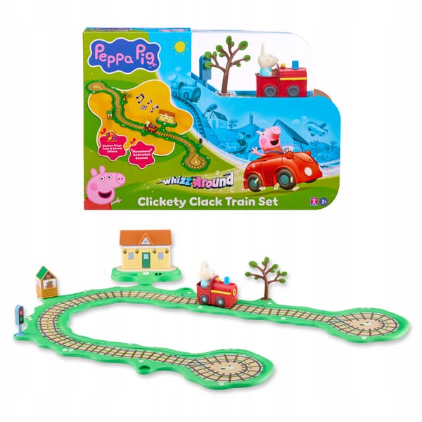 Peppa Pig Train Set – a toy set with figures