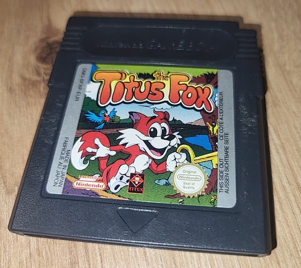 TITUS THE FOX – NINTENDO GAME BOY COLOUR GBC