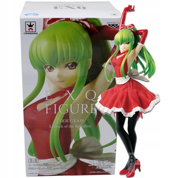 ANIME FIGURINE: Code Geass – Lelouch and C.C. – BANPRESTO