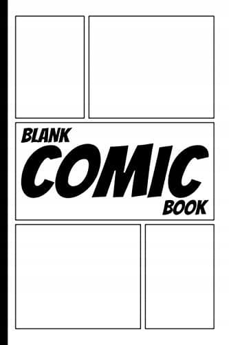 Blank Comic Book: Draw Your Own Comics | 120 Blank Pages For Your Own Com