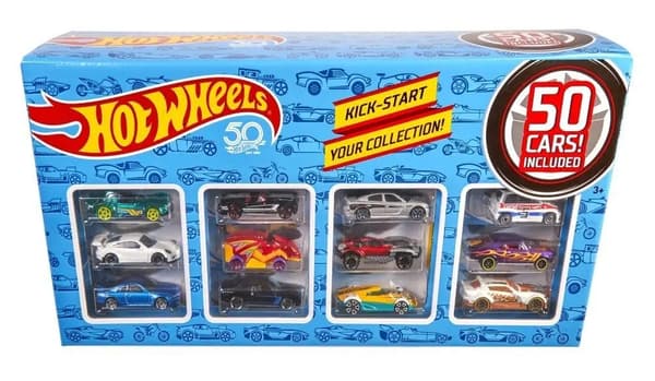 Hot Wheels 50-piece gift set by Mattel