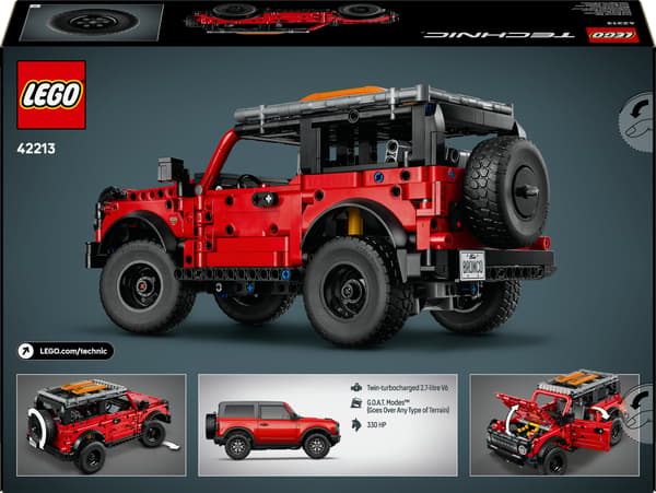 LEGO Technic 42213 Ford Bronco SUV + FREE PDF CATALOGUE