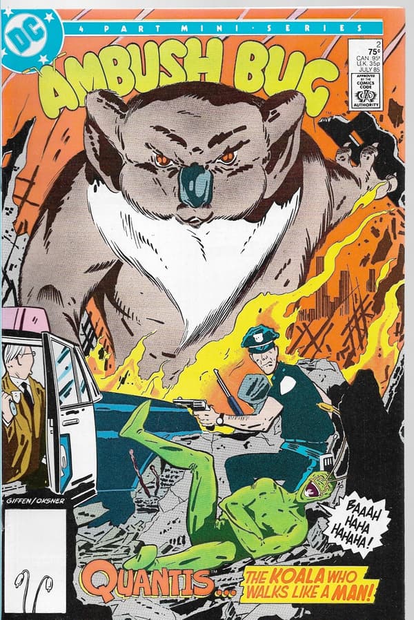 DC Ambush Bug Comics 1–4/1985 (in English) – Complete set!