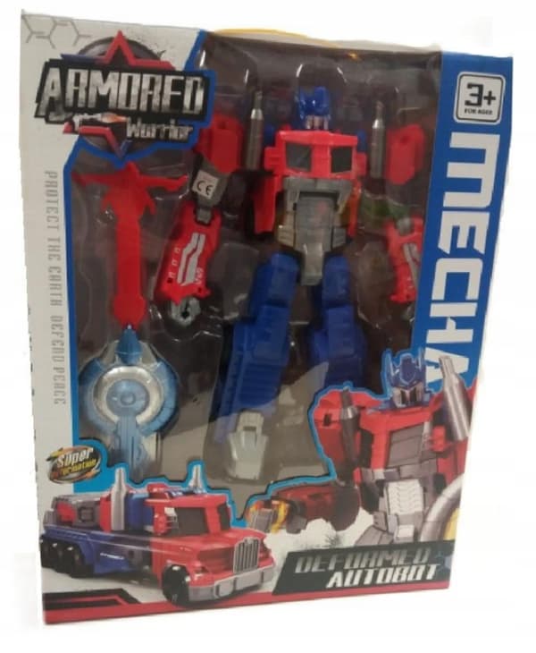 Macyszyn Toys transforming robot – an educational toy